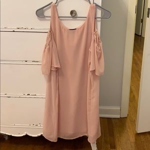 AS U WISH light pink dress